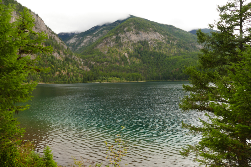 Holland Lake and Falls [Flathead National Forest]