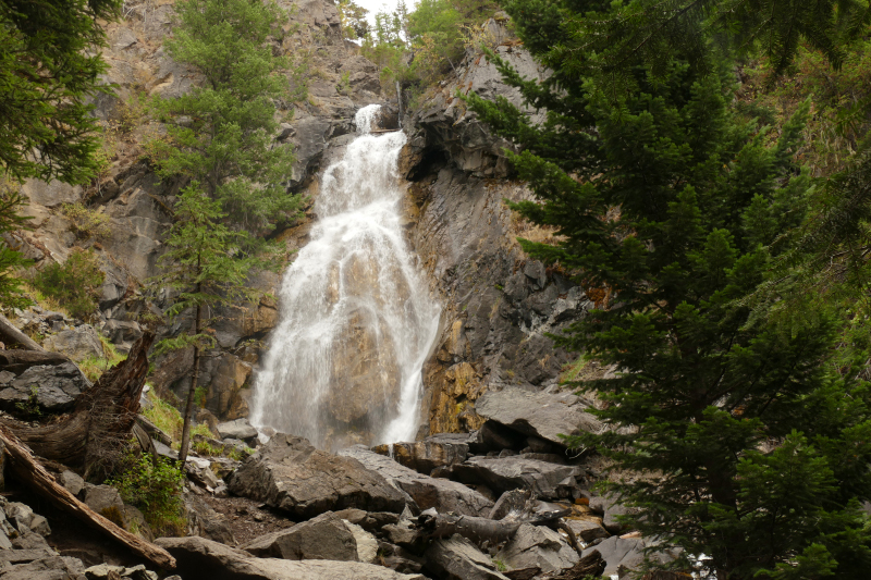 Holland Lake and Falls [Flathead National Forest]