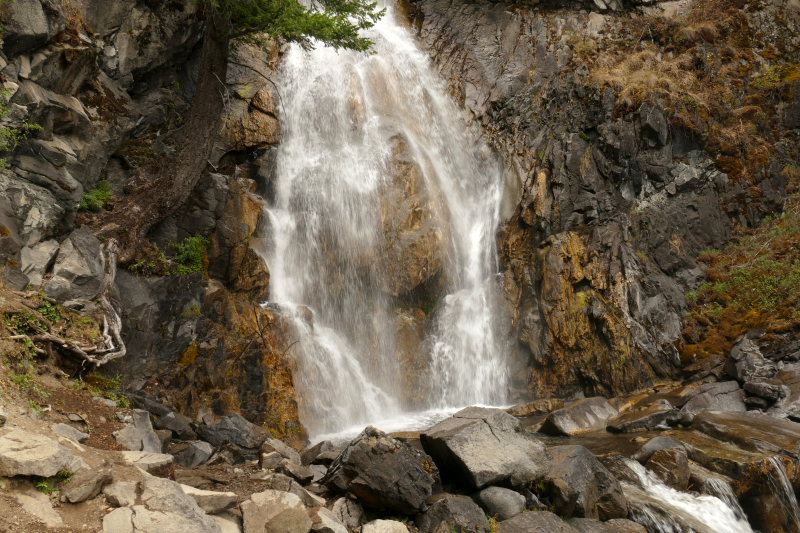 Holland Lake and Falls [Flathead National Forest]