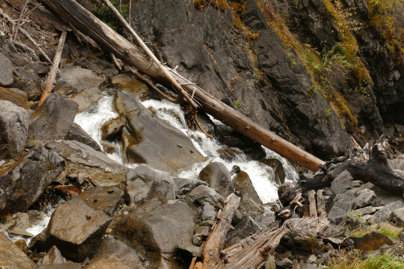 Holland Lake and Falls [Flathead National Forest]