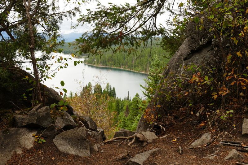 Holland Lake and Falls [Flathead National Forest]